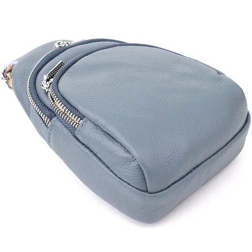 Женская сумка-слинг Vintage из натуральной кожи 15х21.5х6.5 см sum0027606 - фото 6