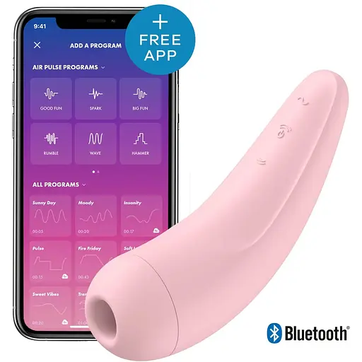 Вакуумний стимулятор Satisfyer Curvy 2+ Pink - фото 5