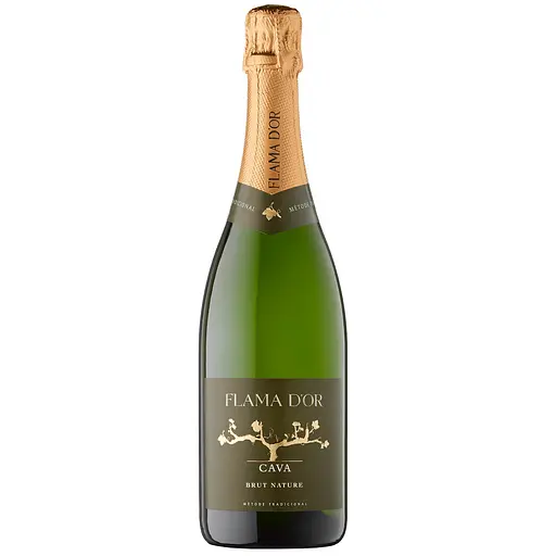 Вино игристое Flama d'Or Cava Brut Natur белое 11.5% 0.75 л