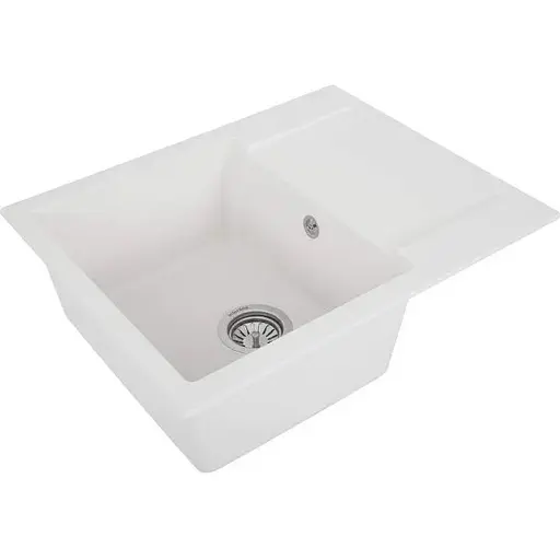 Кухонна мийка Interline Polo white - фото 3