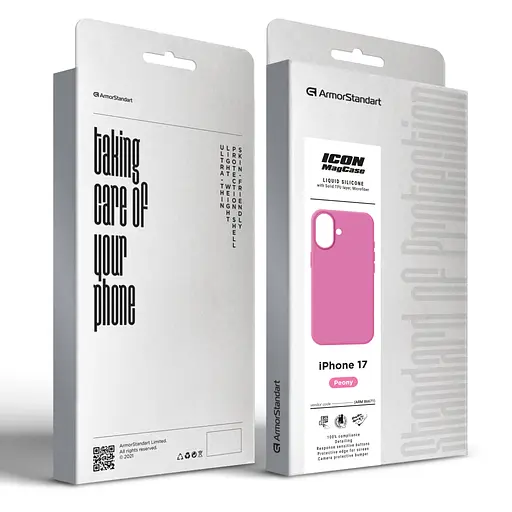 Чохол до мобільного телефона Armorstandart ICON2 MagCase Apple iPhone 17 Peony (ARM86671) - фото 2