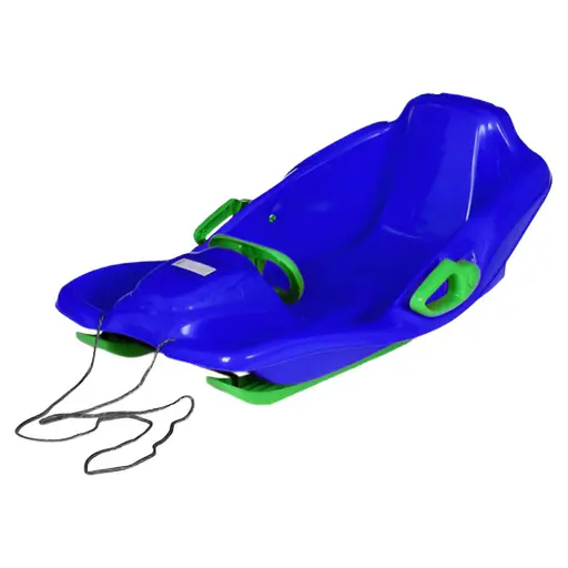 Детская ледянка MS 1726-2, з морозостойкого пластика, синяя