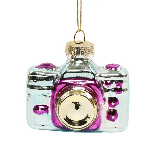 Елочное украшение "Ретро-камера" 7*3,8*6 см, YQ1457647