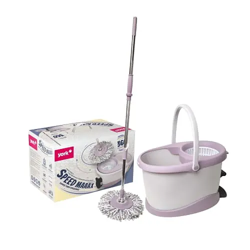 Набір швабра з відро та віджимом YORK SPEED MAX (072700 )
