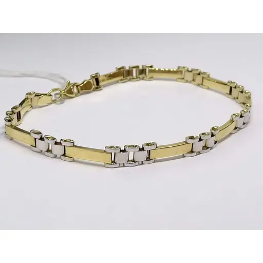 Золотий браслет Столична Ювелірна Фабрика. 322984Ж 21,5 - фото 2