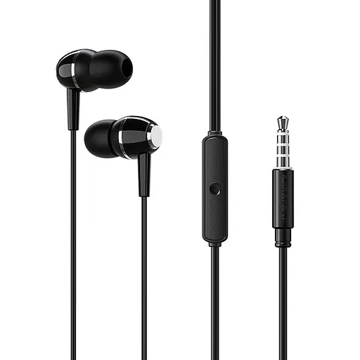 Навушники Borofone BM36 Acura Universal earphones with mic чорні - фото 3