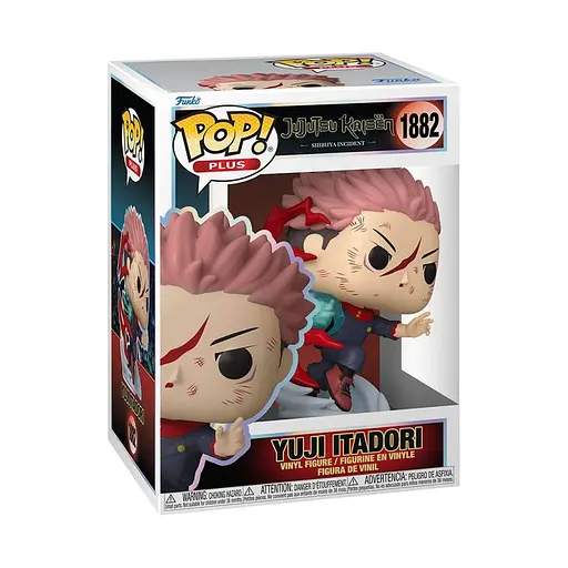 Коллекционная  фигурка   Funko Pop Фанко Поп Jujutsu Kaisen Магическая Битва Itadori Итадори 10 см FP JK I 1882 - фото 3
