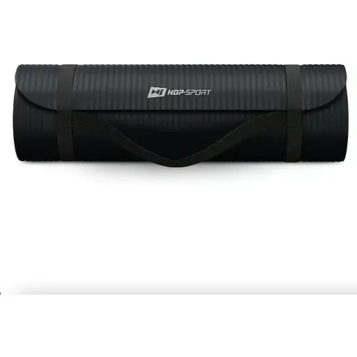 Коврик для йоги Hop-Sport HS-NB020GM NBR 2см чорний - фото 8