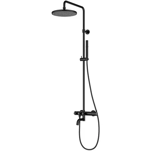 Душова система чорний Imprese Smart Click ZMK101901210, Чорний матовий - фото 1