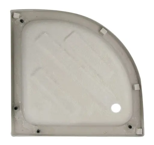 Набор Lidz Душевая кабина Latwa SC80x80.SAT.MID.GR полукруглая, стекло тонированное 4 мм + Душевой поддон Kapielka ST80x80x26, с панелью - фото 11