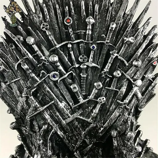 Коллекционная модель Железный Трон Iron Throne Game Of Thrones Song Of ice And Игра Престолов 16 см GT 3.53 - фото 6