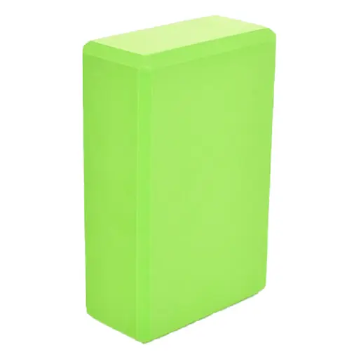 Блок для йоги MS 0858-11 EVA, Черный Зеленый