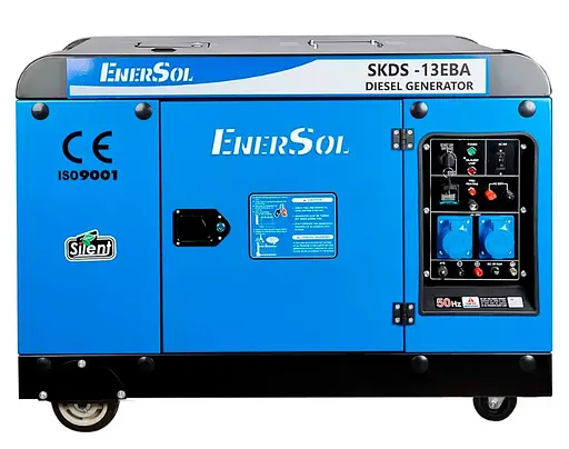 Генератор дизельний EnerSol 12/13 кВт (SKDS-13EBA) - фото 1