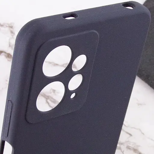 Чехол Lakshmi Silicone Cover Full Camera (AAA) для Xiaomi Redmi Note 12 4G Темно-синий / Midnight blue - фото 6