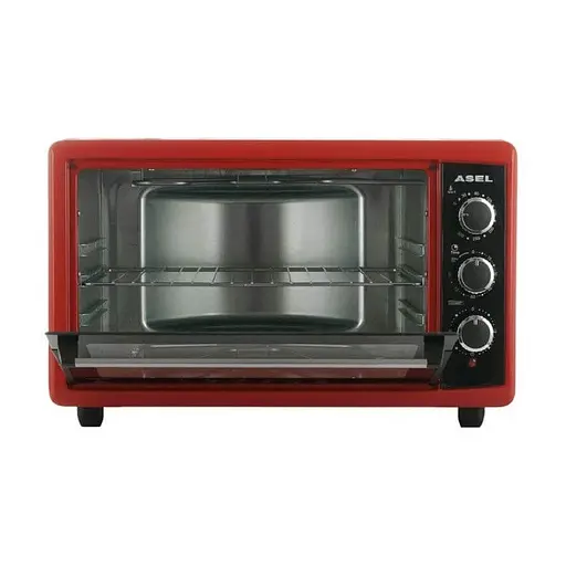 Духовка настільна Asel AF-5023 Red - фото 2