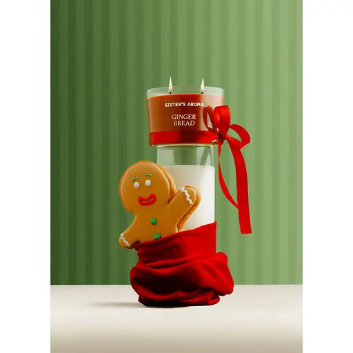 Ароматична свічка Sister's Aroma Ginger Bread 150 г - фото 3