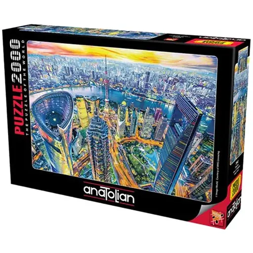 Пазл Anatolian Шанхай Китай 2000 ел. (3962) - фото 1