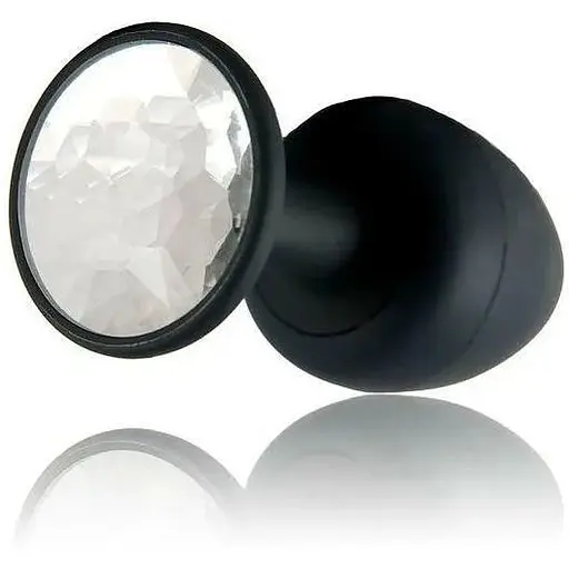 Анальна пробка Dorcel Geisha Plug Diamond XL з кулькою всередині створює вібрації макс діаметр 4.5 см - фото 2