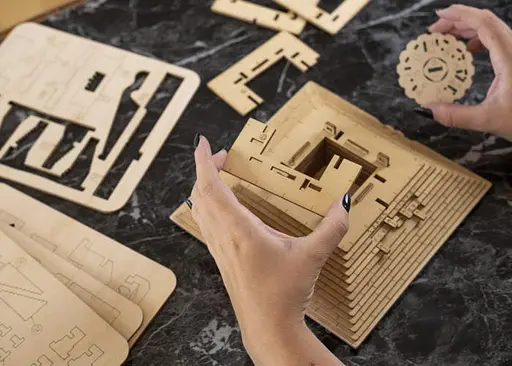 Головоломка-конструктор Quest Pyramide 3D Constructor (ВР_ГККП3Д) - фото 3