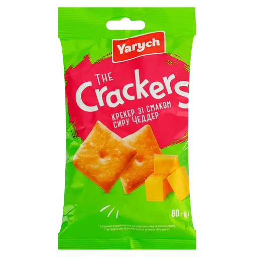 Крекер Yarych із сиром 80 г (719781)