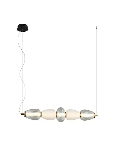 Подвесной светильник Italux PND-74937-5-BK Gastel Led 5x22W 3000K 1500Lm IP20 Wh - фото 1