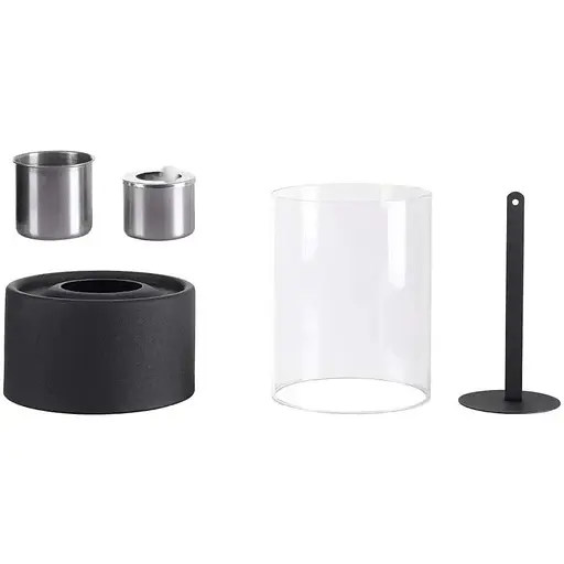 Біокамін настільний обігрівач, декоративний світильник переносний - фото 5