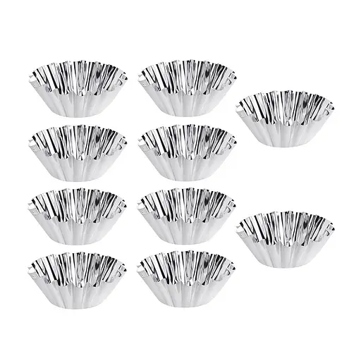 Формы для выпечки корзинок кексов и тарталеток "Абрикосовые пирожные" Ø верх 9, низ 5.5, высота 3 см (набор из 30 штук) 88200 - фото 5