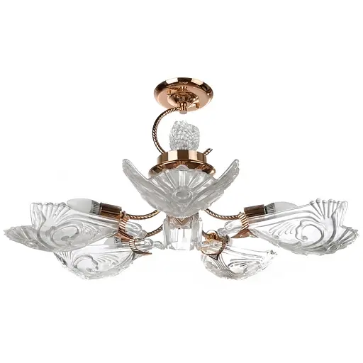 Люстра потолочная Brille флористика E27 60W G (BCL-022C/6)