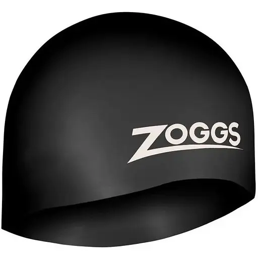 Шапочка для плавання Zoggs Easy-fit Silicone Cap Чорний (1000-465003.BK)