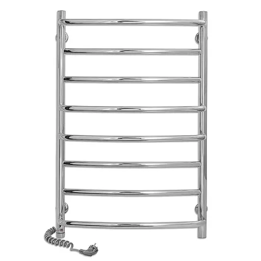 Электрический полотенцесушитель Laris Евромикс П8 500x800 Э сенсор S3 левый 73207682, Хром, Левое, Электронный - фото 1