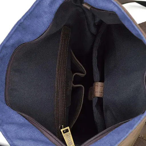 Кожаный мужской рюкзак TARWA sum0026131 - фото 2