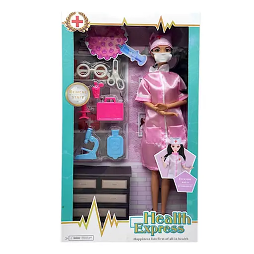 Кукла-врач Health Express, JYBX191S, с аксессуарами (в ассортименте)