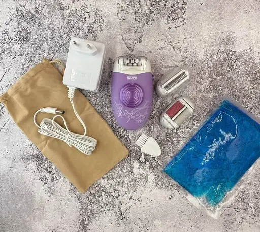 Мощный женский эпилятор DSP 80011 3 в 1 (7 Вт) - пинцетный, аккумуляторный - фото 2