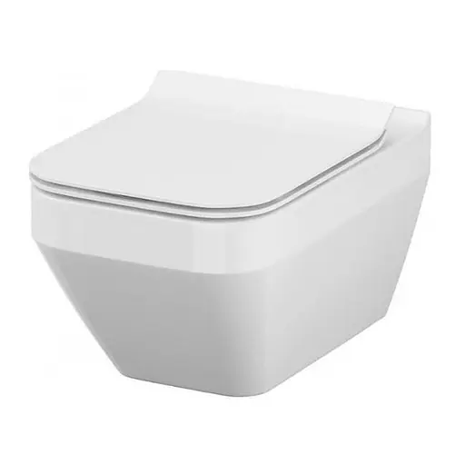 Унітаз підвісний CET B217 Cersanit Crea CleanOn з дюропластовим Slim сидінням SoftClose+QuickRelease 30412 - фото 1
