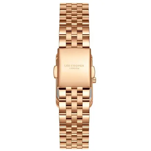 Жіночий наручний годинник Lee Cooper Carat Рожеве золото - фото 4