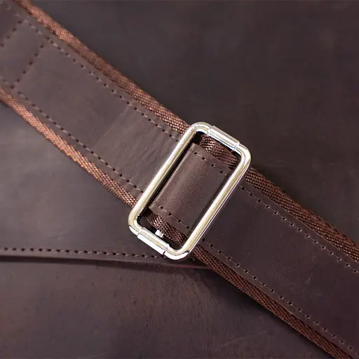 Чоловіча шкіряна сумка SHVIGEL 22х25,5х3-6,5 см sum0012622 - фото 10