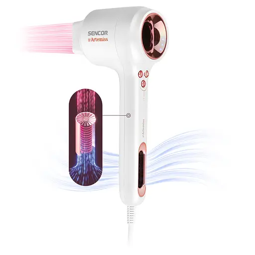 Фен Sencor SHD 9100RS - фото 4