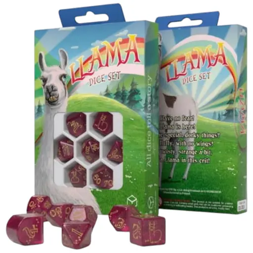 Набір кубиків Llama Dice Set: Puffy , 7 шт. (RLLA05)