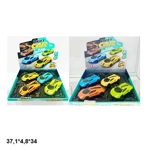 Машинка легковая, 2026-08A+/C+, инерционная, дрифт (В ассортименте) - фото 2