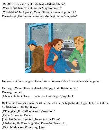 Die DaF-Bibliothek: A2/B1 Abenteuer am Meer Mit Audios-Online - фото 2