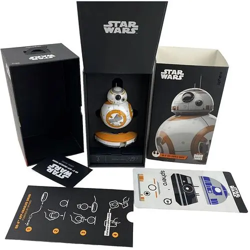 Фигурка Sphero App-Enabled Droid Star Wars BB-8 Звездные войны Би-би-восемь 10 см SW BB 10 - фото 1