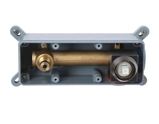 Змішувач для раковини Qtap прихованого монтажу Gemini, Gunmetal Black PVD (k35) QTGEM273GMB45695 - фото 5