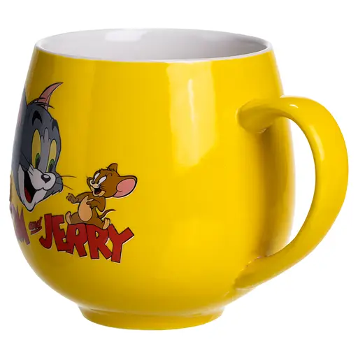 Чашка фарфоровая Tom and Jerry truce 400 мл FM-13TJ - фото 3