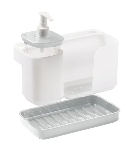 Кухонный органайзер с дозатором для моющего средства Snips, бело-серый - фото 4
