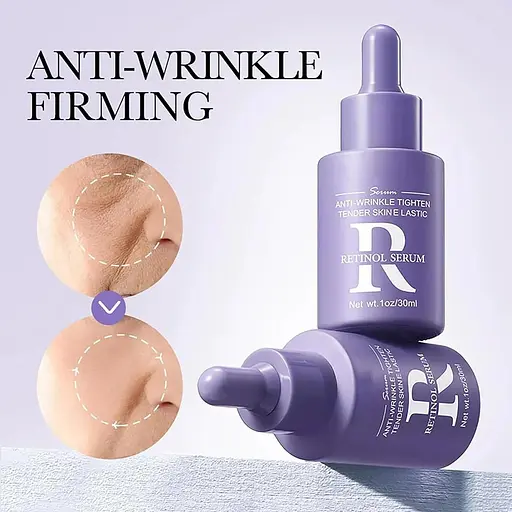 Сироватка з ретинолом проти зморшок Bioaqua Anti-Wrinkle Tighten Tender Skin Retinol Serum 30 мл - фото 3