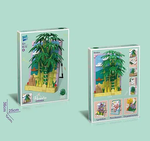 Конструктор Картина з квітами, (В асортименті) - фото 2