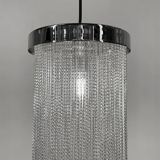 Підвіс у хромованому корпусі із металевими ланцужками Line.F MJ 190/1 SL - фото 6