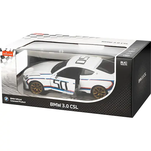 Машинка Rastar BMW 3.0 CLS 1:14 Белый - фото 11
