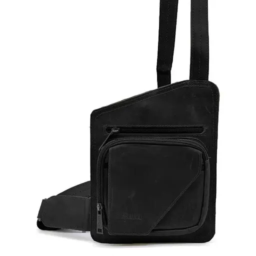 Кожаная сумка-слинг Tarwa 25х20 см sum0025590 - фото 1