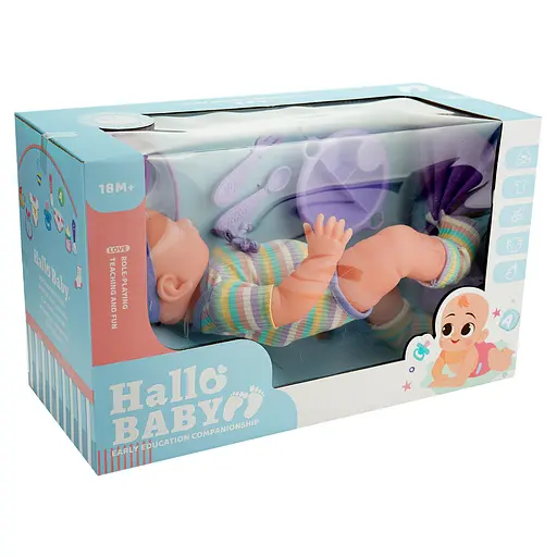 Лялька-пупс Vinwell Малюк снідає (985914) - фото 2